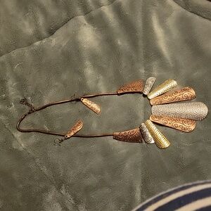 Necklace and earrings